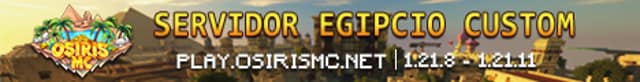 Server banner OsirisMC