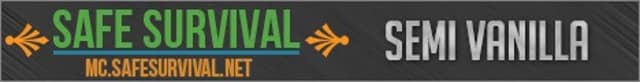 Server banner Safe Survival