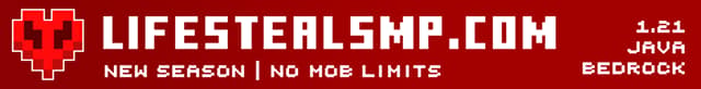 Server banner LifeSteal SMP