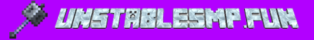 Server banner UnstableSMP