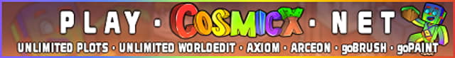 Server banner CosmicX Creative