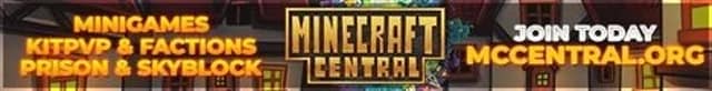 Server banner Minecraft Central