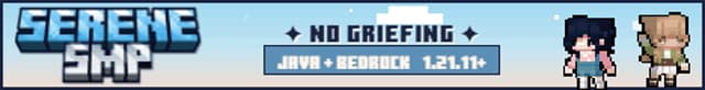 Server banner Serene SMP